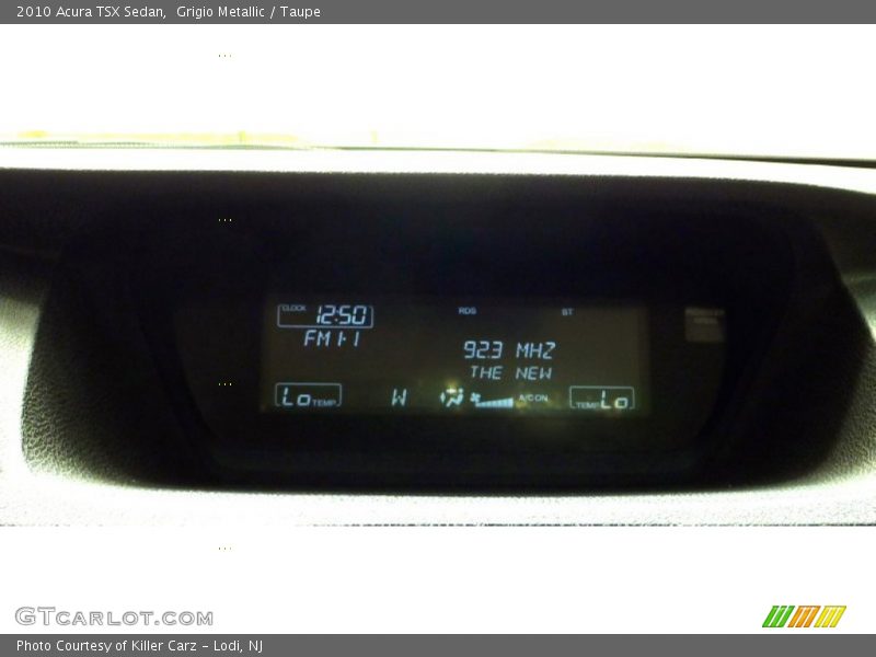 Grigio Metallic / Taupe 2010 Acura TSX Sedan