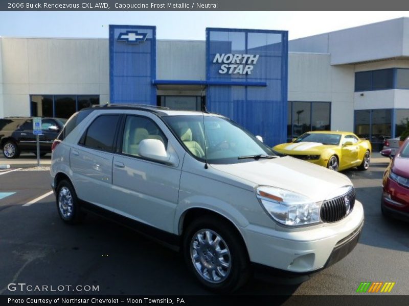 Cappuccino Frost Metallic / Neutral 2006 Buick Rendezvous CXL AWD