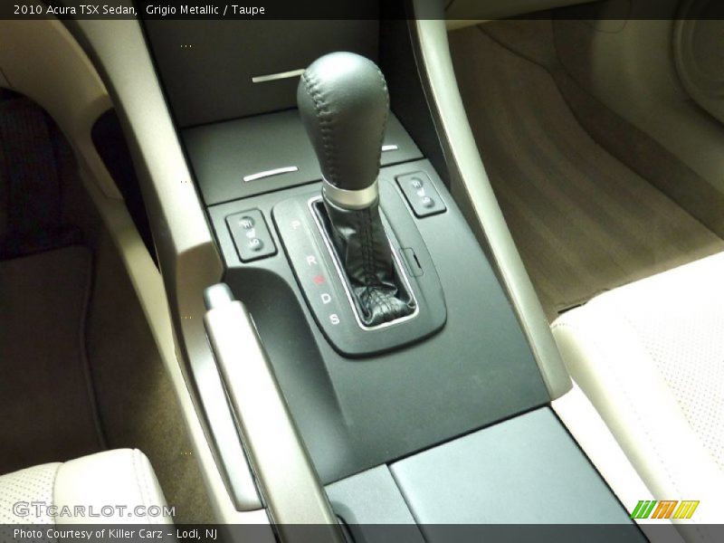 Grigio Metallic / Taupe 2010 Acura TSX Sedan