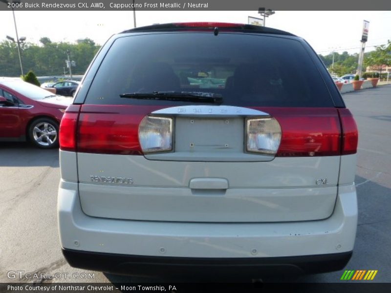 Cappuccino Frost Metallic / Neutral 2006 Buick Rendezvous CXL AWD