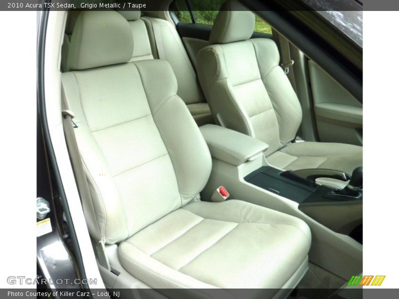 Grigio Metallic / Taupe 2010 Acura TSX Sedan