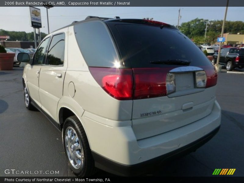 Cappuccino Frost Metallic / Neutral 2006 Buick Rendezvous CXL AWD