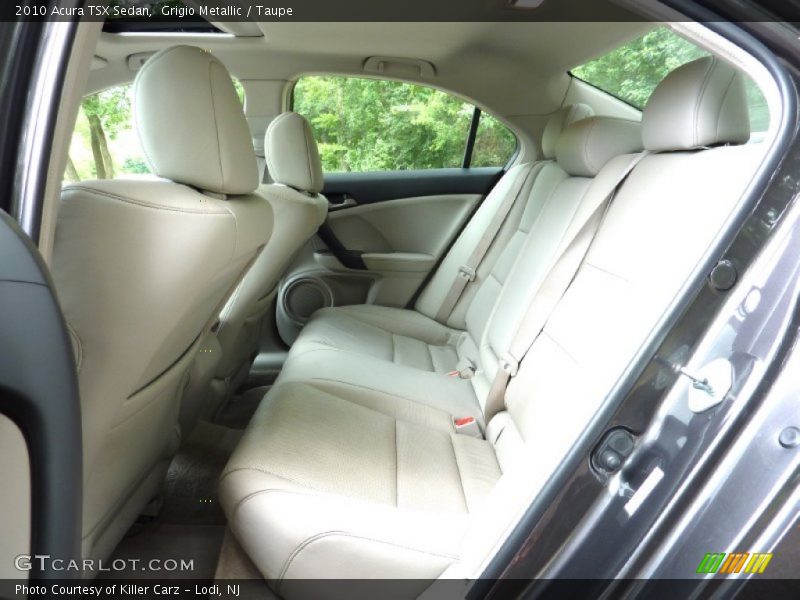 Grigio Metallic / Taupe 2010 Acura TSX Sedan