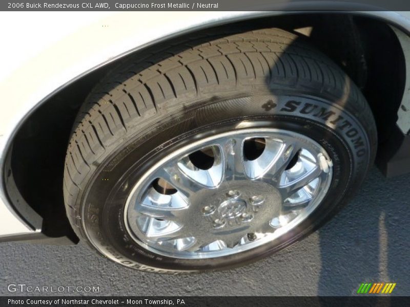 Cappuccino Frost Metallic / Neutral 2006 Buick Rendezvous CXL AWD