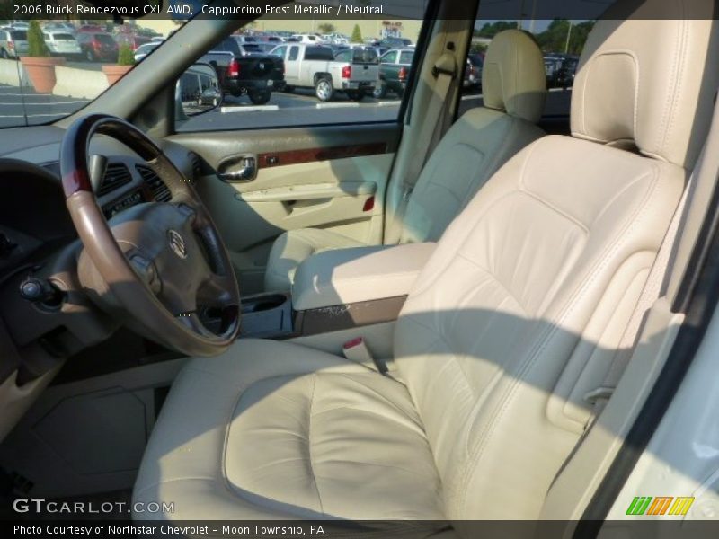 Cappuccino Frost Metallic / Neutral 2006 Buick Rendezvous CXL AWD