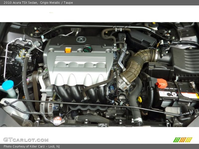 Grigio Metallic / Taupe 2010 Acura TSX Sedan