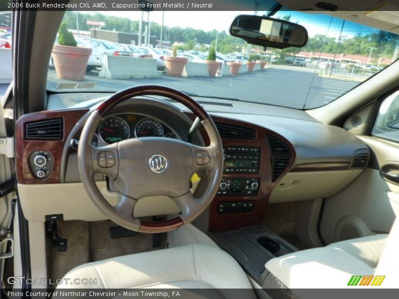 Cappuccino Frost Metallic / Neutral 2006 Buick Rendezvous CXL AWD