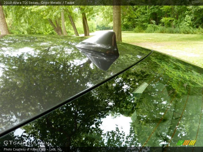 Grigio Metallic / Taupe 2010 Acura TSX Sedan
