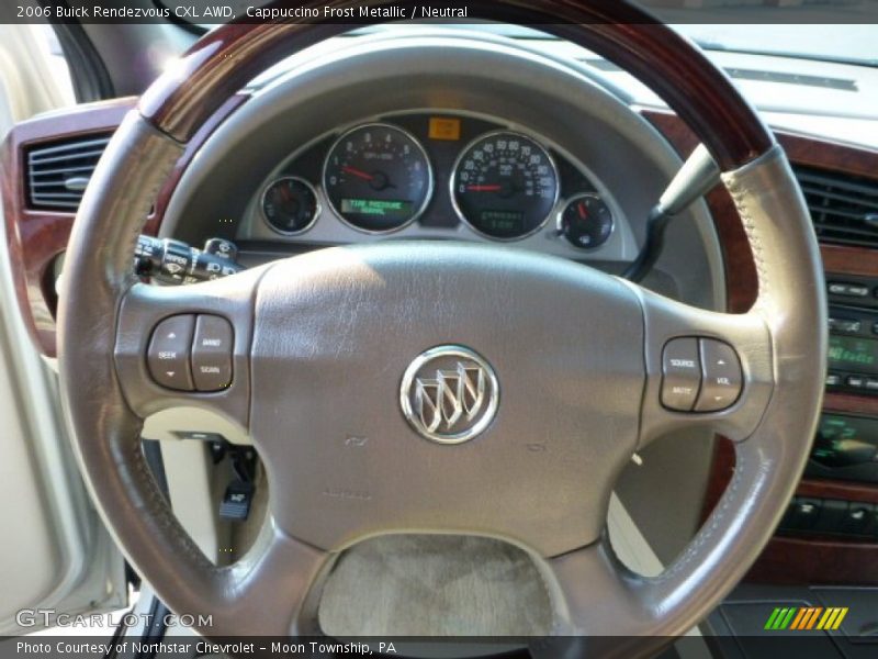 Cappuccino Frost Metallic / Neutral 2006 Buick Rendezvous CXL AWD