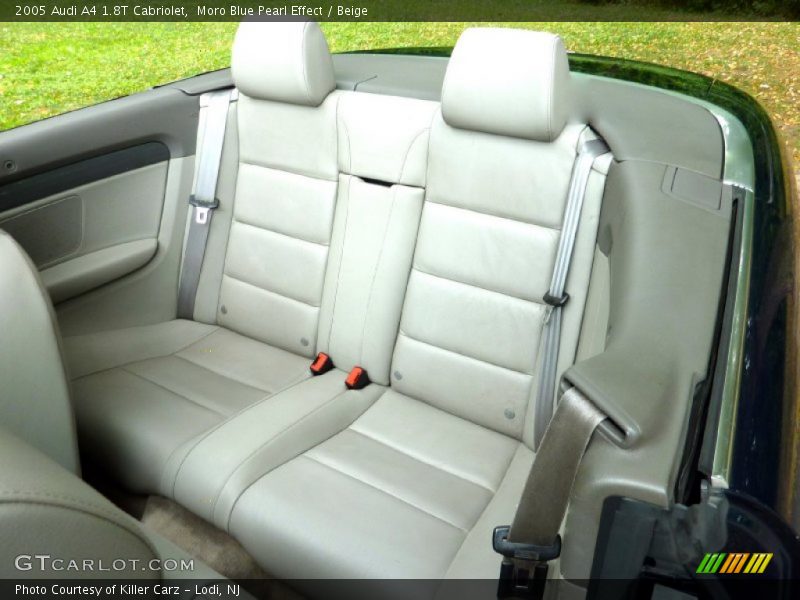 Rear Seat of 2005 A4 1.8T Cabriolet