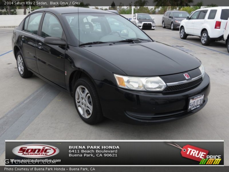 Black Onyx / Grey 2004 Saturn ION 2 Sedan