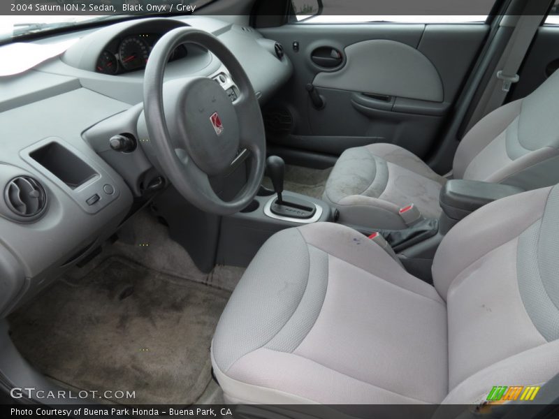 Black Onyx / Grey 2004 Saturn ION 2 Sedan