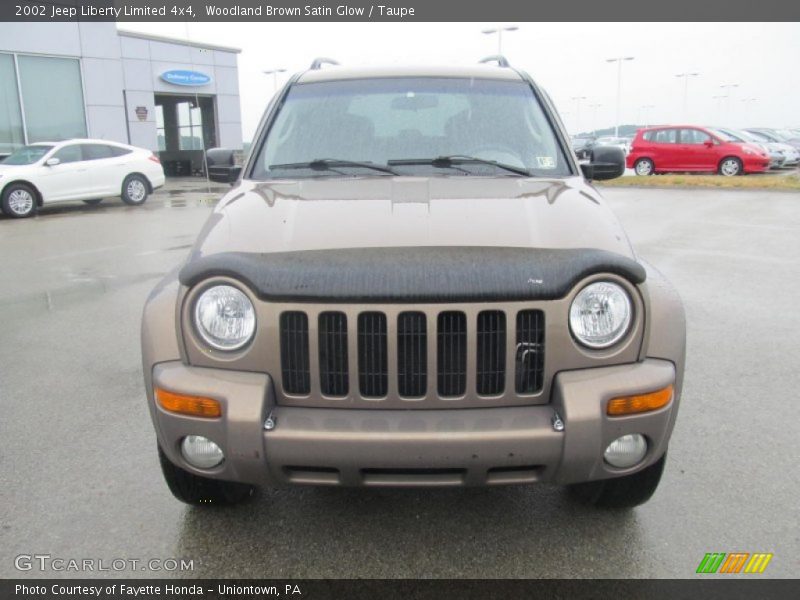 Woodland Brown Satin Glow / Taupe 2002 Jeep Liberty Limited 4x4