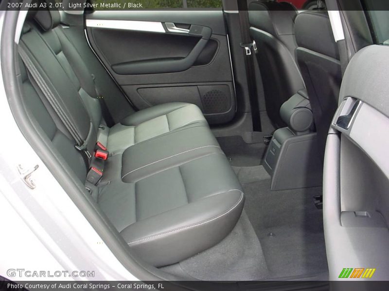Light Silver Metallic / Black 2007 Audi A3 2.0T
