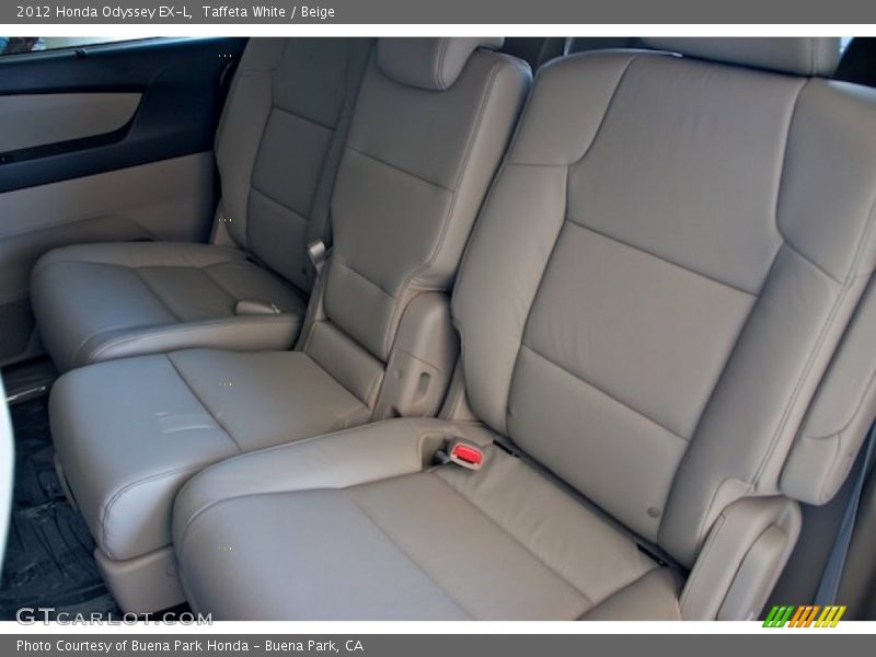 Taffeta White / Beige 2012 Honda Odyssey EX-L