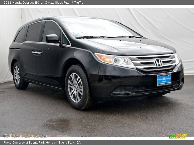 Crystal Black Pearl / Truffle 2012 Honda Odyssey EX-L