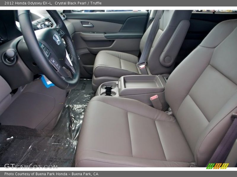 Crystal Black Pearl / Truffle 2012 Honda Odyssey EX-L