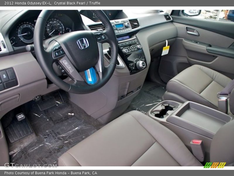 Crystal Black Pearl / Truffle 2012 Honda Odyssey EX-L