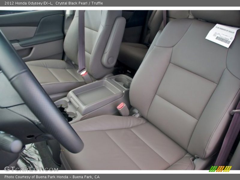 Crystal Black Pearl / Truffle 2012 Honda Odyssey EX-L