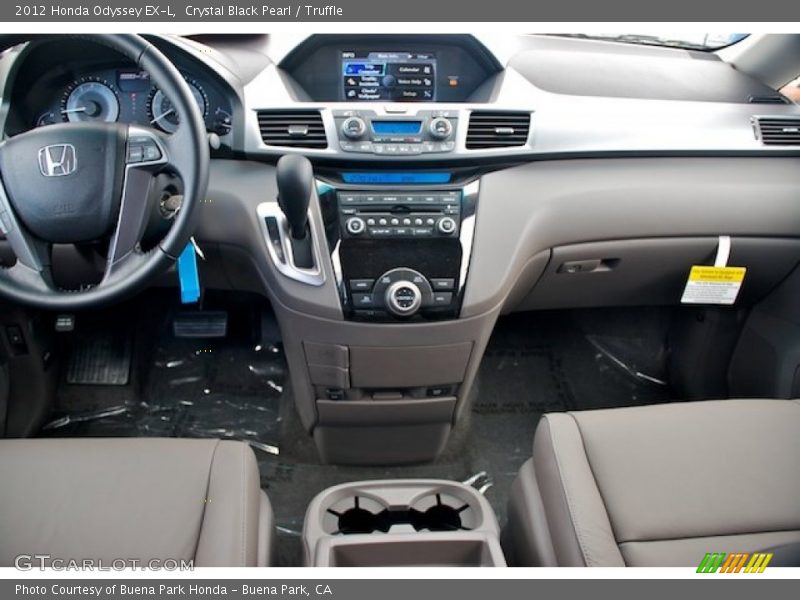 Crystal Black Pearl / Truffle 2012 Honda Odyssey EX-L