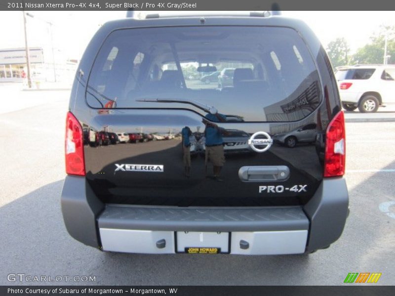 Super Black / Pro 4X Gray/Steel 2011 Nissan Xterra Pro-4X 4x4