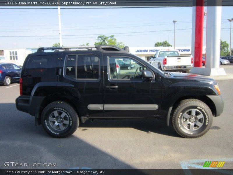Super Black / Pro 4X Gray/Steel 2011 Nissan Xterra Pro-4X 4x4