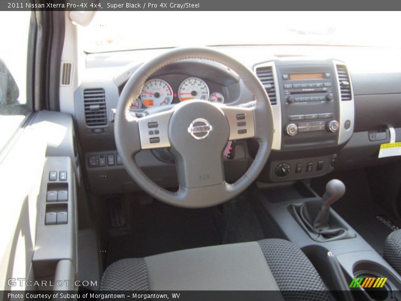 Super Black / Pro 4X Gray/Steel 2011 Nissan Xterra Pro-4X 4x4