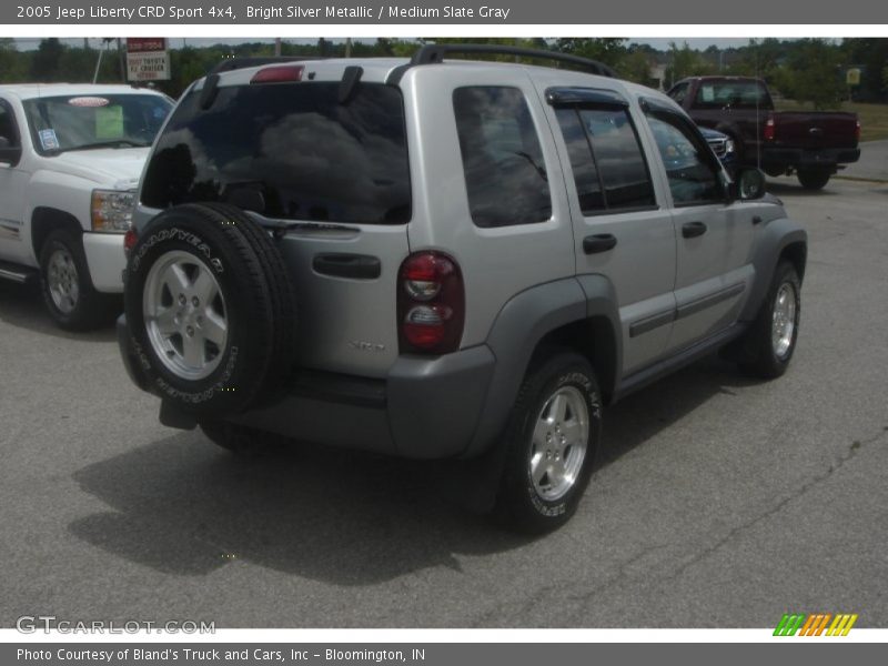 Bright Silver Metallic / Medium Slate Gray 2005 Jeep Liberty CRD Sport 4x4