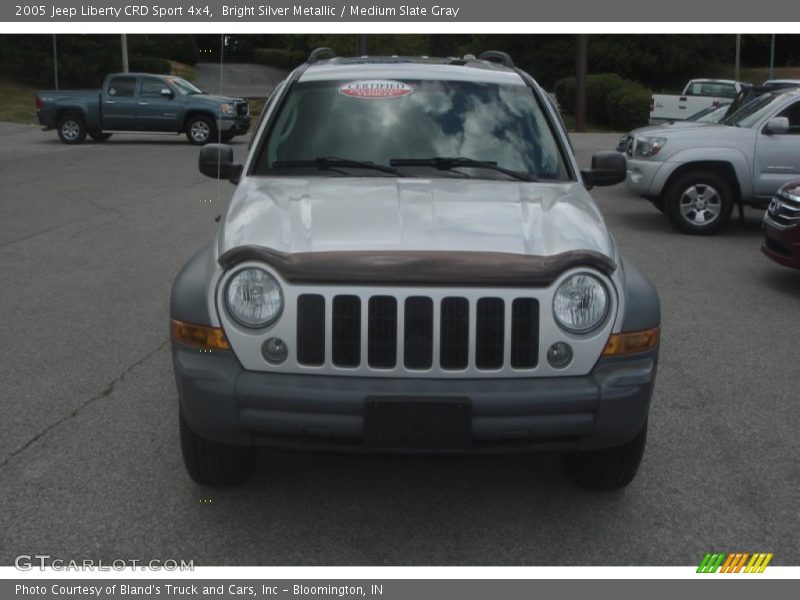 Bright Silver Metallic / Medium Slate Gray 2005 Jeep Liberty CRD Sport 4x4