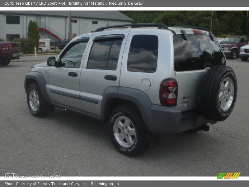 Bright Silver Metallic / Medium Slate Gray 2005 Jeep Liberty CRD Sport 4x4