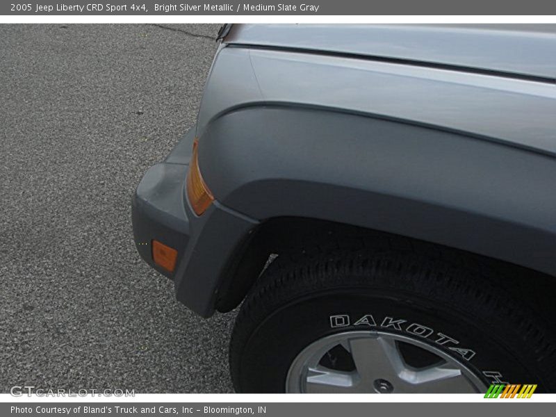 Bright Silver Metallic / Medium Slate Gray 2005 Jeep Liberty CRD Sport 4x4