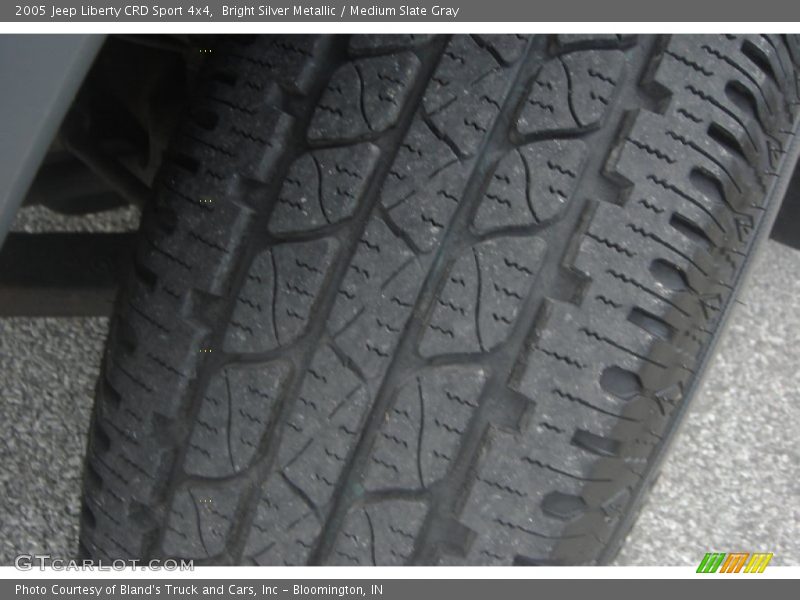 Bright Silver Metallic / Medium Slate Gray 2005 Jeep Liberty CRD Sport 4x4
