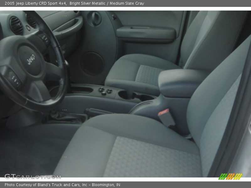 Bright Silver Metallic / Medium Slate Gray 2005 Jeep Liberty CRD Sport 4x4