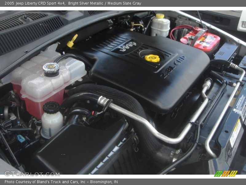 Bright Silver Metallic / Medium Slate Gray 2005 Jeep Liberty CRD Sport 4x4