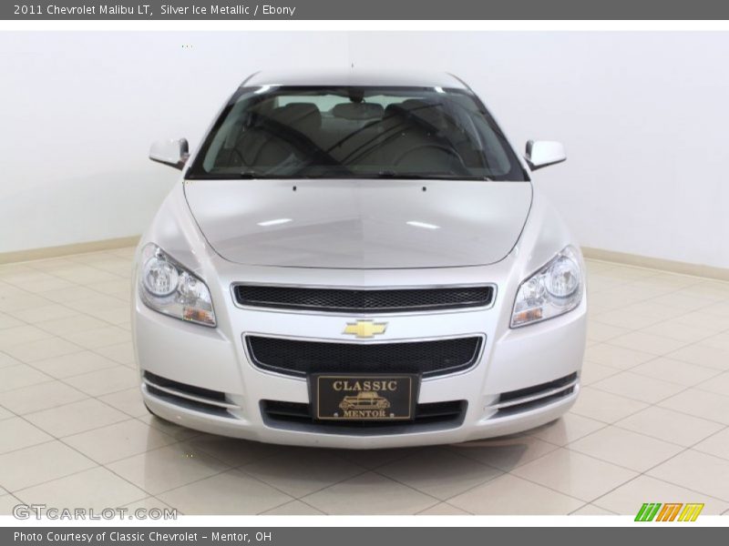 Silver Ice Metallic / Ebony 2011 Chevrolet Malibu LT