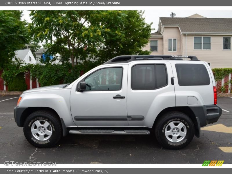 Silver Lightning Metallic / Steel/Graphite 2005 Nissan Xterra SE 4x4