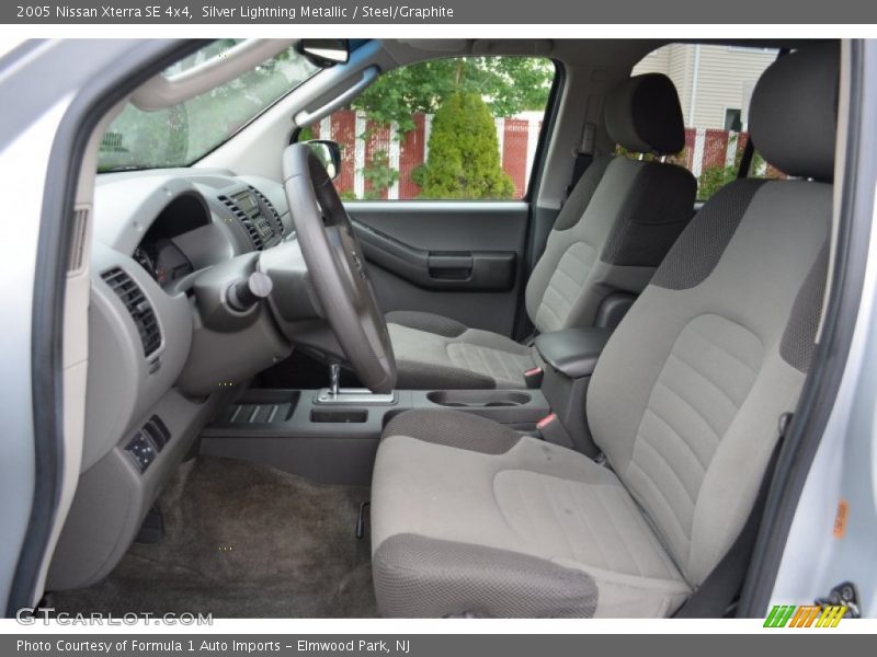 Silver Lightning Metallic / Steel/Graphite 2005 Nissan Xterra SE 4x4