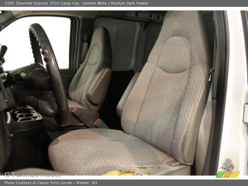 Summit White / Medium Dark Pewter 2005 Chevrolet Express 1500 Cargo Van