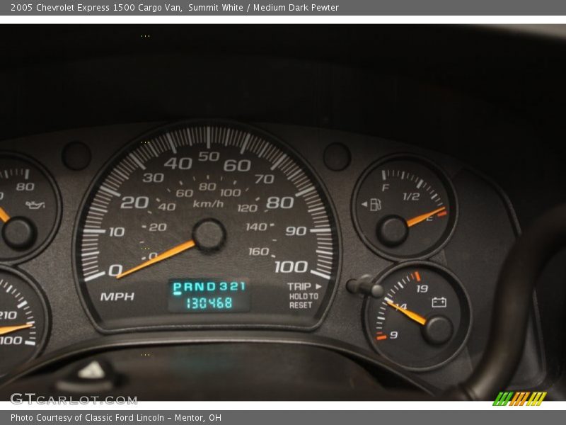 Summit White / Medium Dark Pewter 2005 Chevrolet Express 1500 Cargo Van
