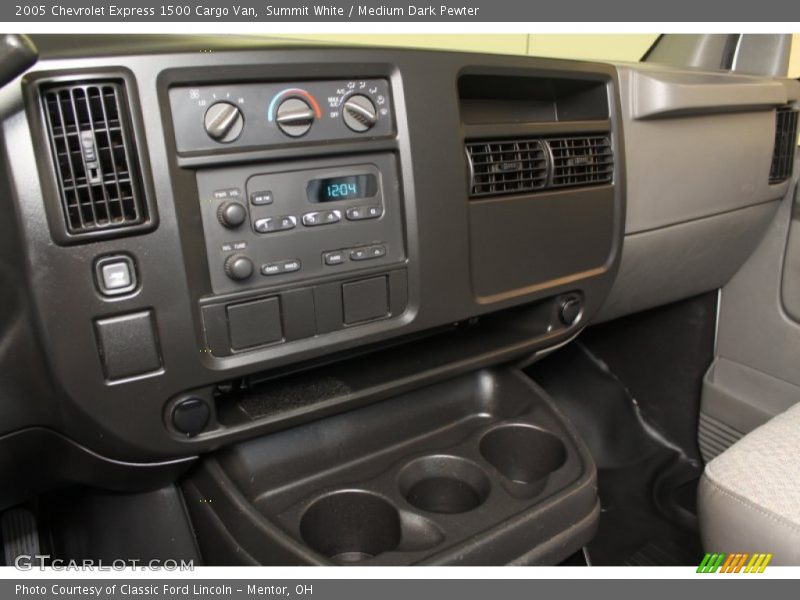 Summit White / Medium Dark Pewter 2005 Chevrolet Express 1500 Cargo Van