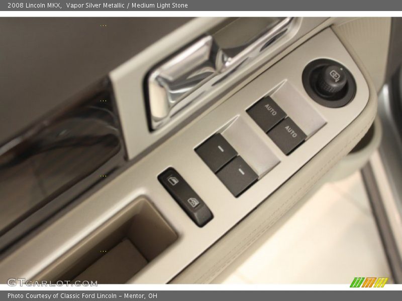 Vapor Silver Metallic / Medium Light Stone 2008 Lincoln MKX
