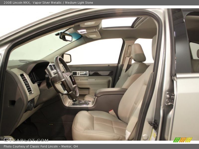 Vapor Silver Metallic / Medium Light Stone 2008 Lincoln MKX