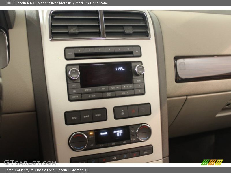 Vapor Silver Metallic / Medium Light Stone 2008 Lincoln MKX