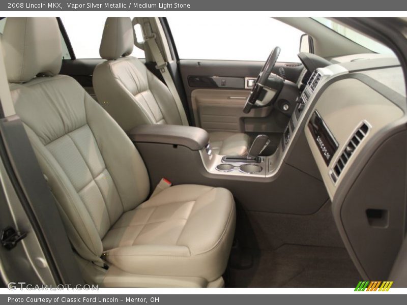 Vapor Silver Metallic / Medium Light Stone 2008 Lincoln MKX