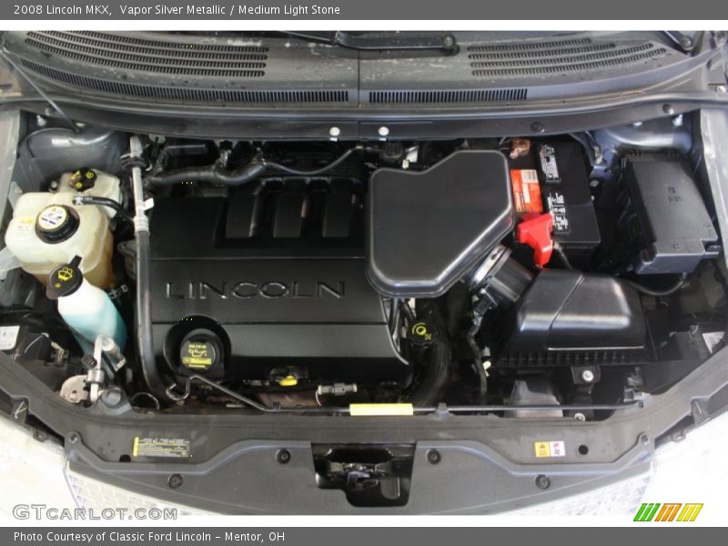 Vapor Silver Metallic / Medium Light Stone 2008 Lincoln MKX