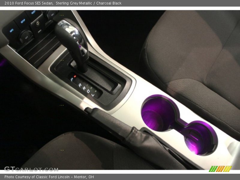 Sterling Grey Metallic / Charcoal Black 2010 Ford Focus SES Sedan