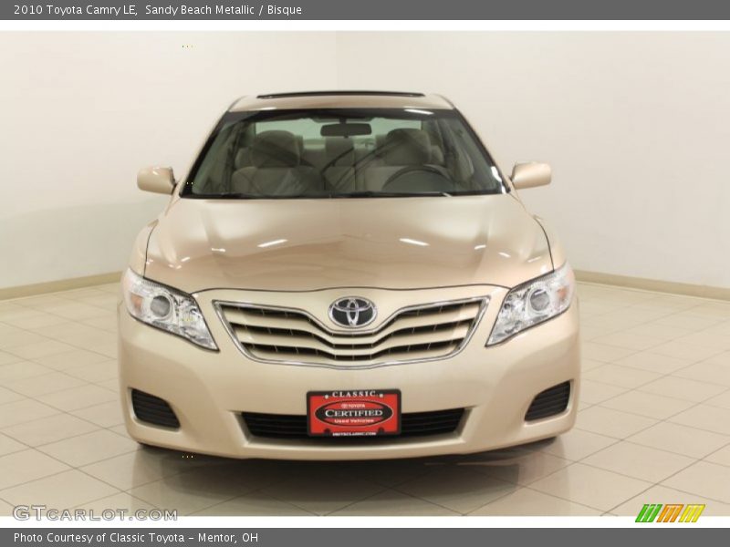 Sandy Beach Metallic / Bisque 2010 Toyota Camry LE