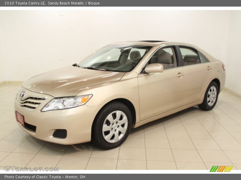 Sandy Beach Metallic / Bisque 2010 Toyota Camry LE