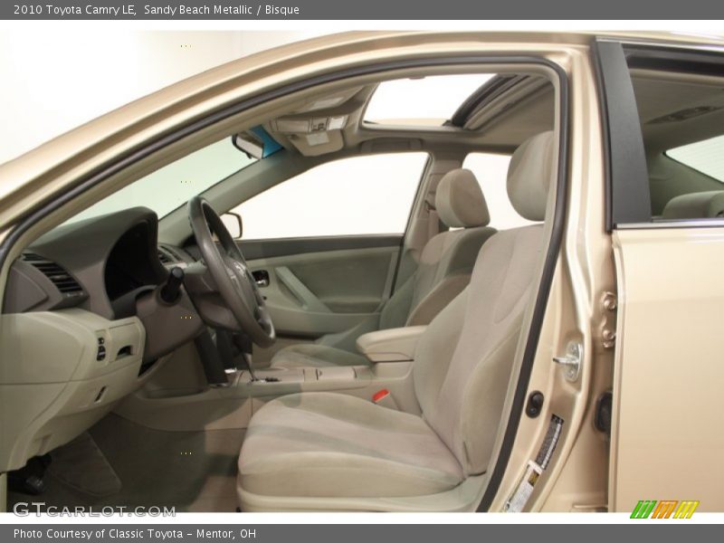 Sandy Beach Metallic / Bisque 2010 Toyota Camry LE