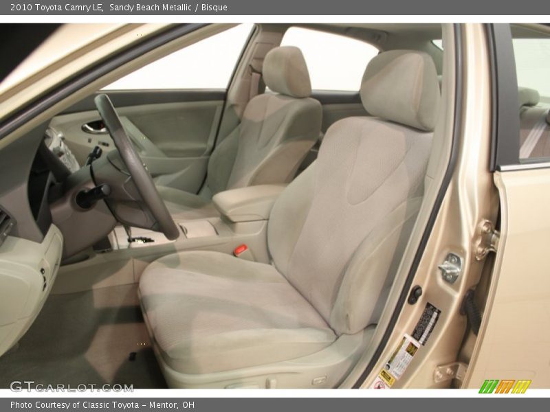 Sandy Beach Metallic / Bisque 2010 Toyota Camry LE